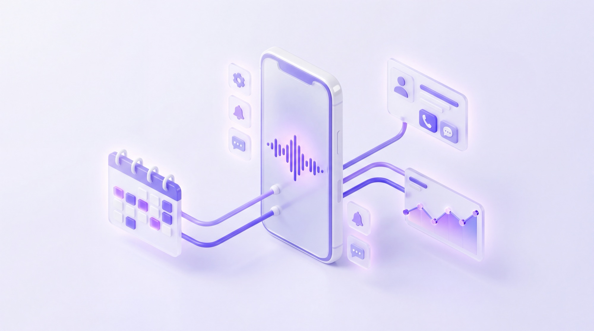 AI receptionist answering and booking calls for a small business